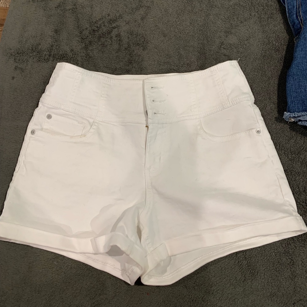 High waisted shorts
